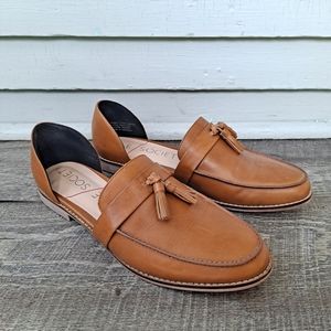 Cognac loafers